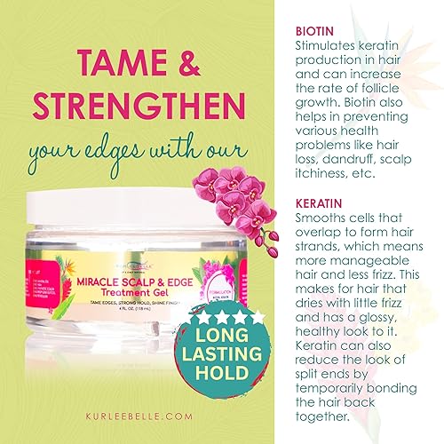 Miniatura 7 de Kurlee Belle Miracle Scalp & Edge Gel Tratamiento