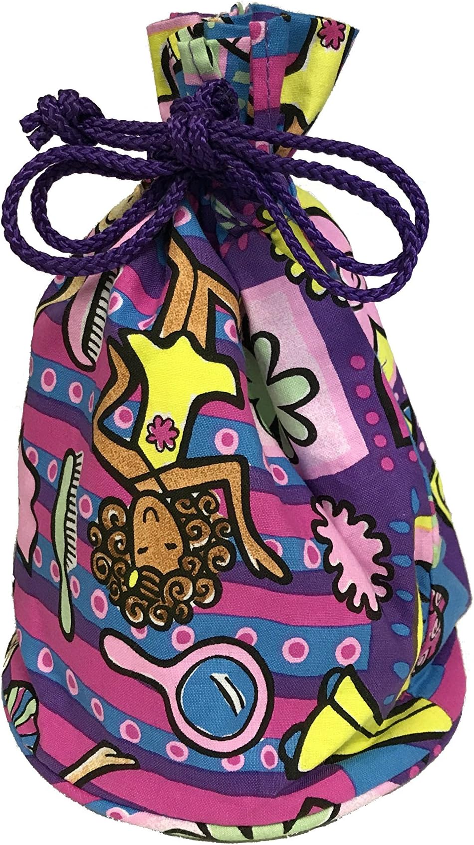 Childrens Groovy Chick Pencil Case / Toiletry Bag with Cord Fastener