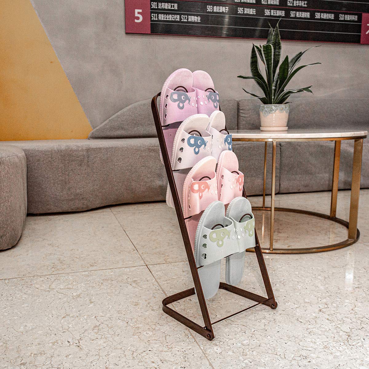 Buy 4 Tier Shoe Rack,100 Natural Bamboo Wooden Shoe Rack,Stackable