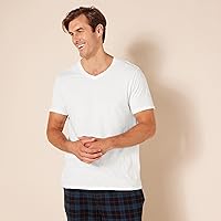 Vista 6 de Tienda Essentials Camiseta con cuello en V para hombre, paquete de 6