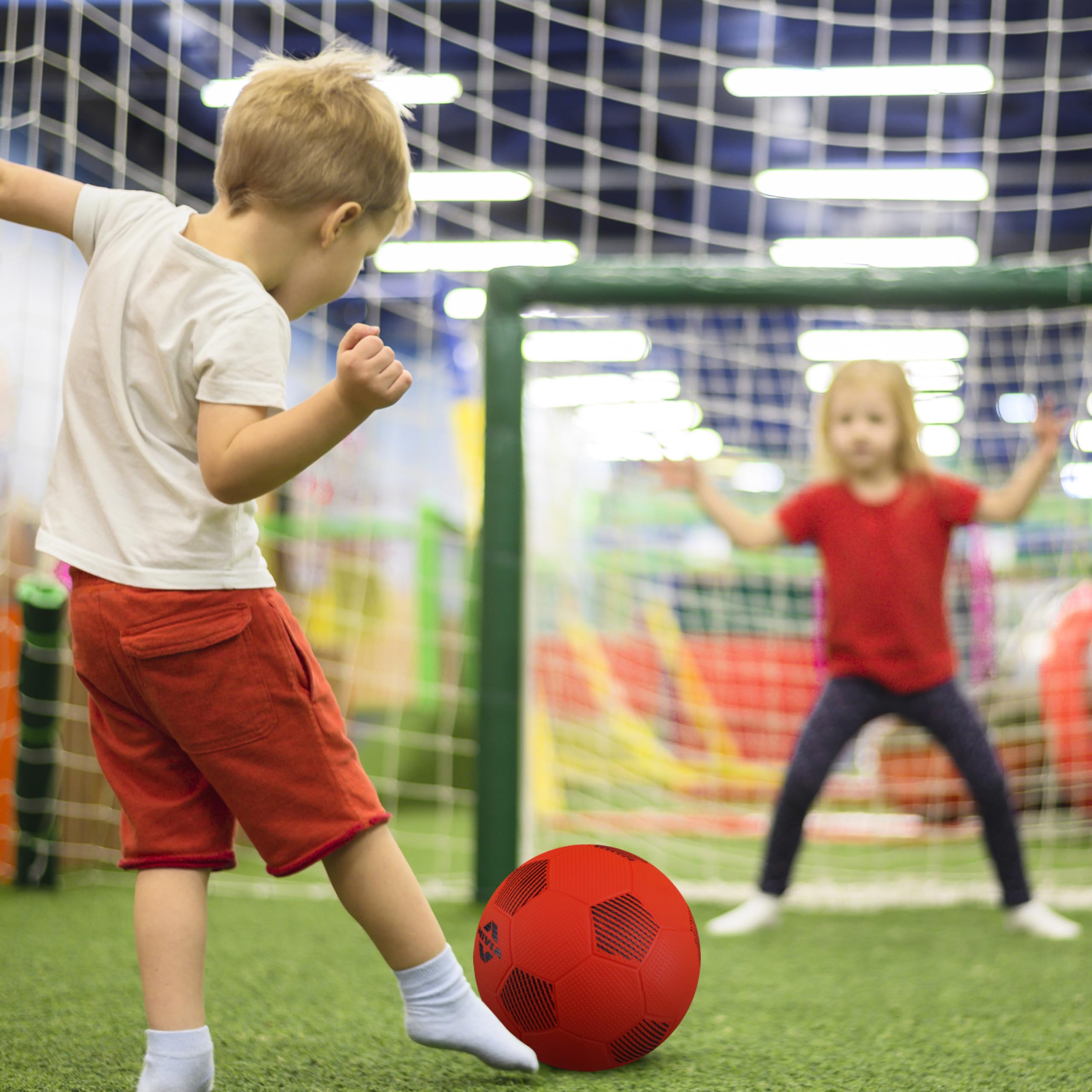 NIVIA Home Play Kid Football (Yellow, 1)...