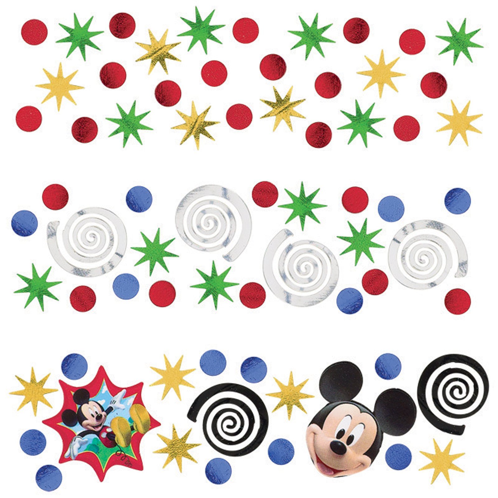 Amscan 361789 Disney© "Mickey on the Go" Value Pack Confetti, 1 pack, Party Favor