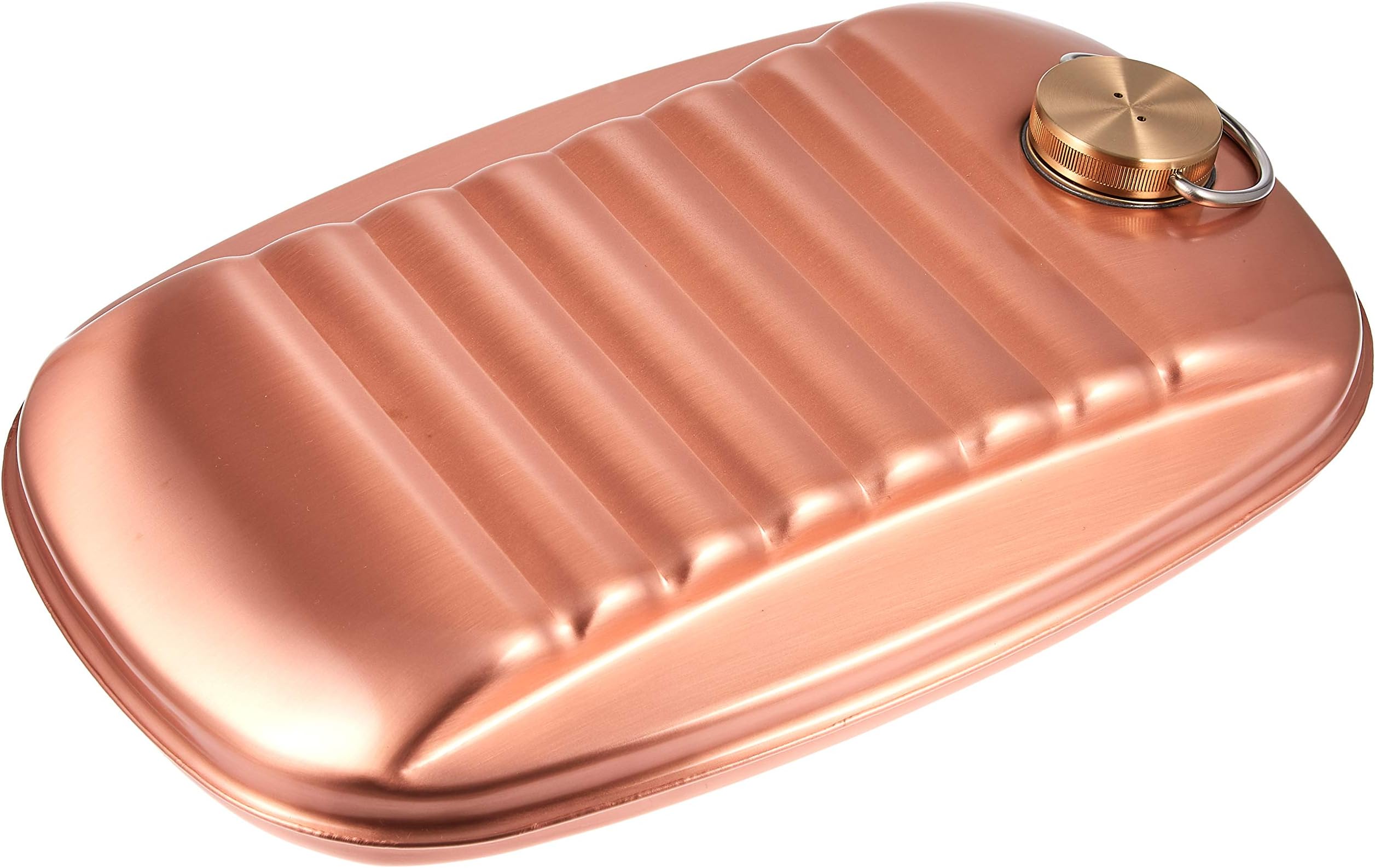 Shinko-do pure copper hot water bottle with bag 2.3 LS-9395 by Shinko metal