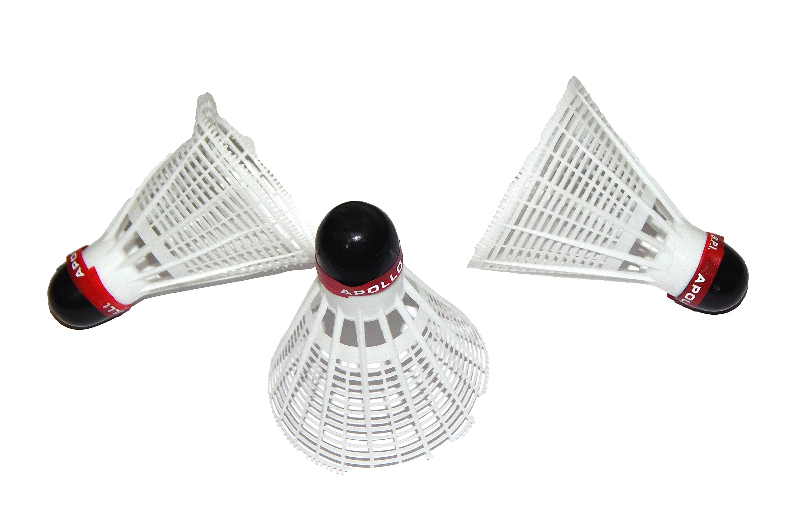 Nprc Plastic Badminton Shuttlecock (White) - Pack of 3-image-12