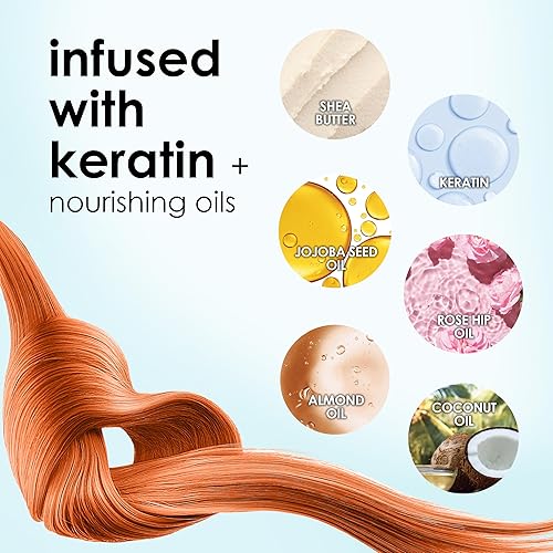 Miniatura 71 de Keracolor Color + Clenditioner 3-in-1 Color-Depositing Conditioner, Gently Cleanses & Conditions, Semi-Permanent Hair Color, 23 Shades, 12 Fl Oz