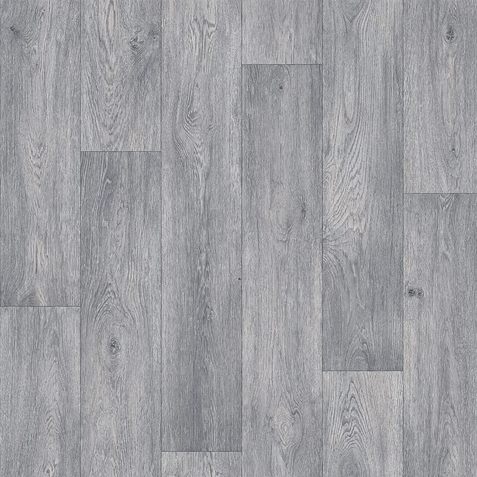 Pacific Zala Anti Slip Grey Tile Effect Vinyl Flooring Lino (2m x 2m