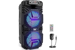 600W Pyle Bluetooth PA Speaker System