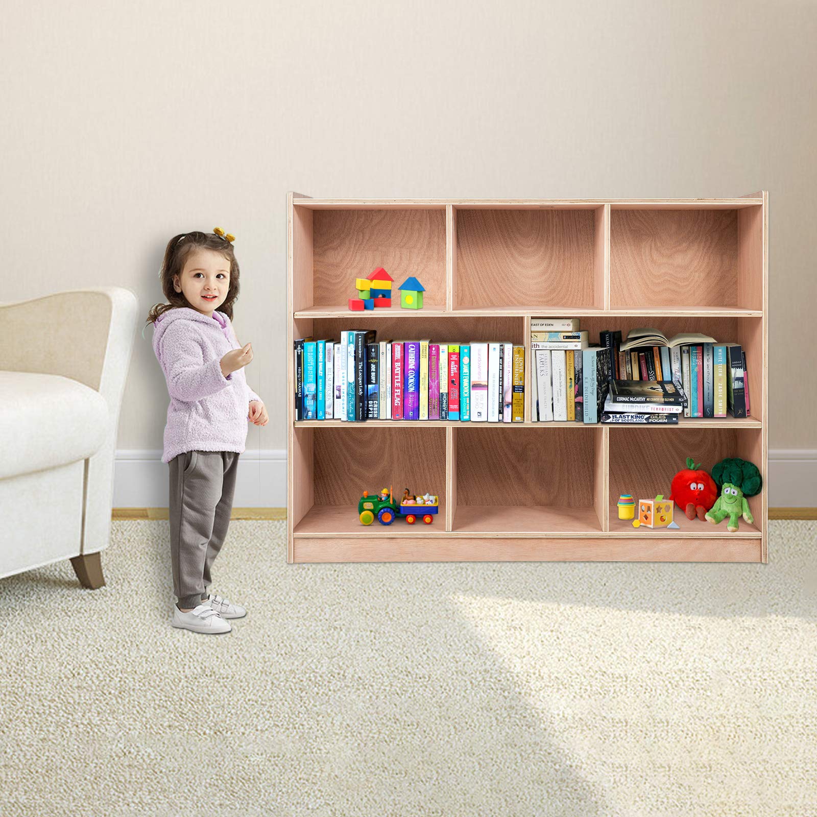 Buy Happybuy Classroom Storage Plywood 8Section Preschool