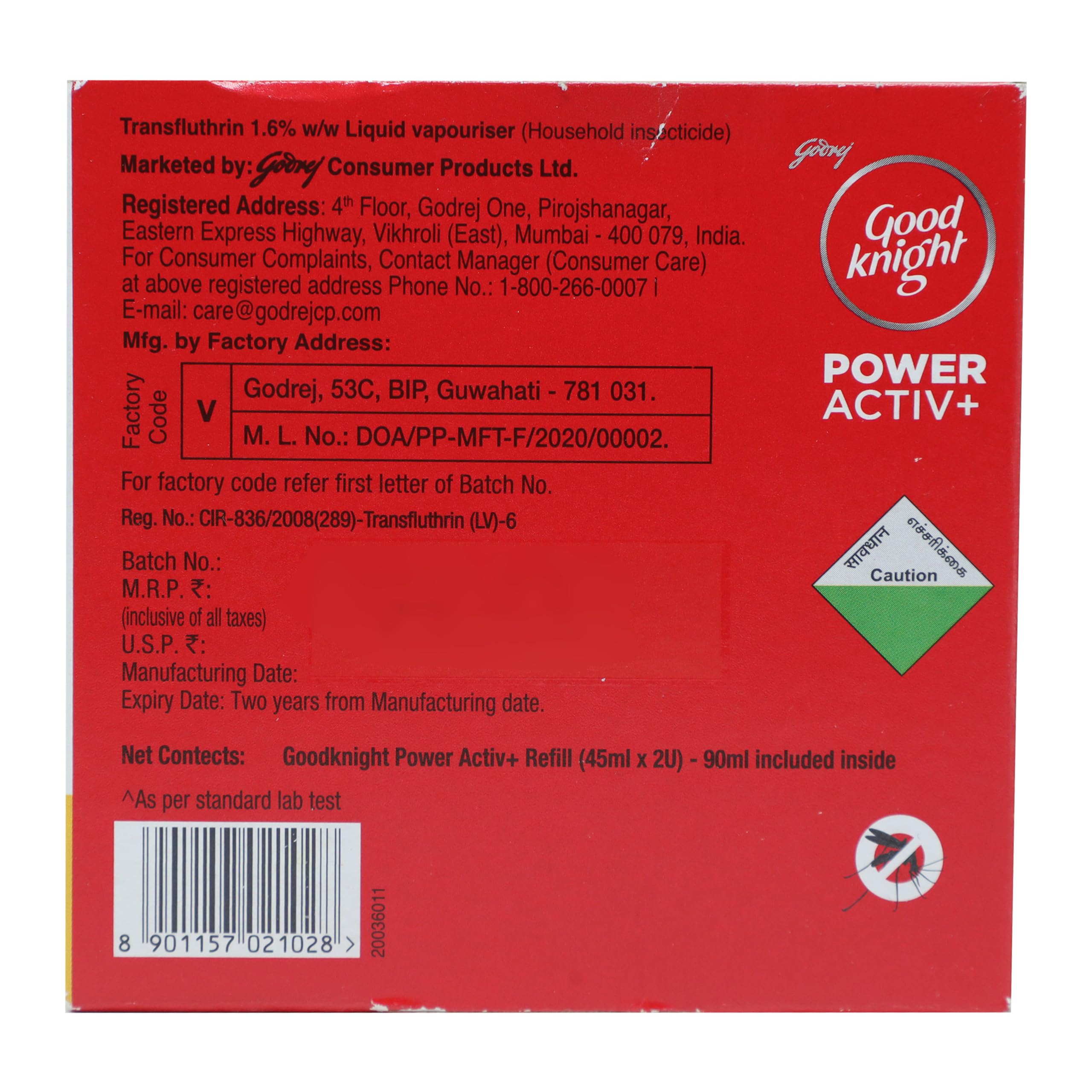 Good Knight Advanced Activ+ Cartridge Twin Saver Pack (Pack of 2) - Image 4 thumbnail