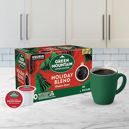 Miniatura 8 de Green Mountain Coffee Roasters K-Cups, mezcla navideña, 10 unidades