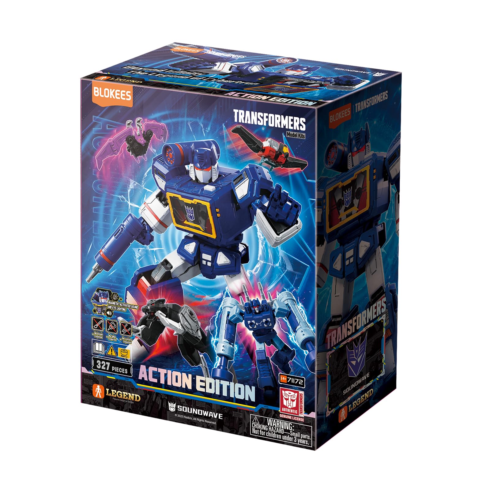 BLOKEES Figures Transformers Action Edition 03 Soundwave