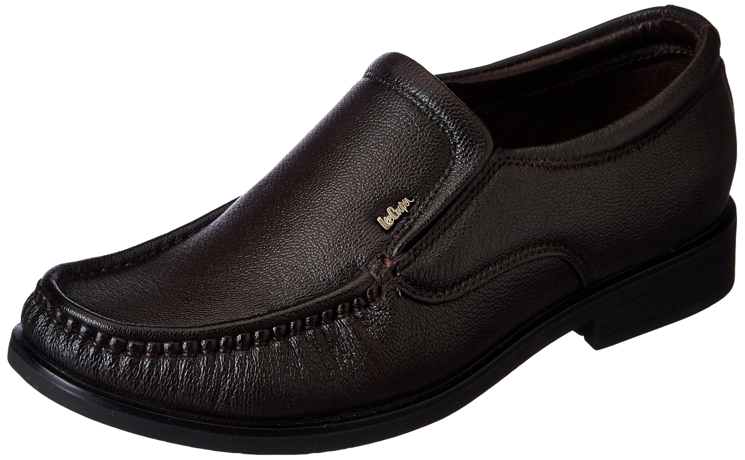 LC2130B2R Men’s Lightweight Leather Shoes | Comfortable, Stylish Slip-On Formal Footwear for Office, Business-image-48