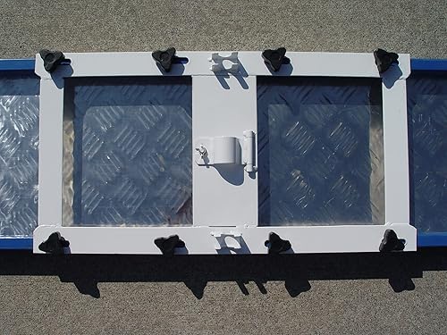 Miniatura 4 de 9' perro Agility Teeter (sierra transparente), aluminio con superficie de goma