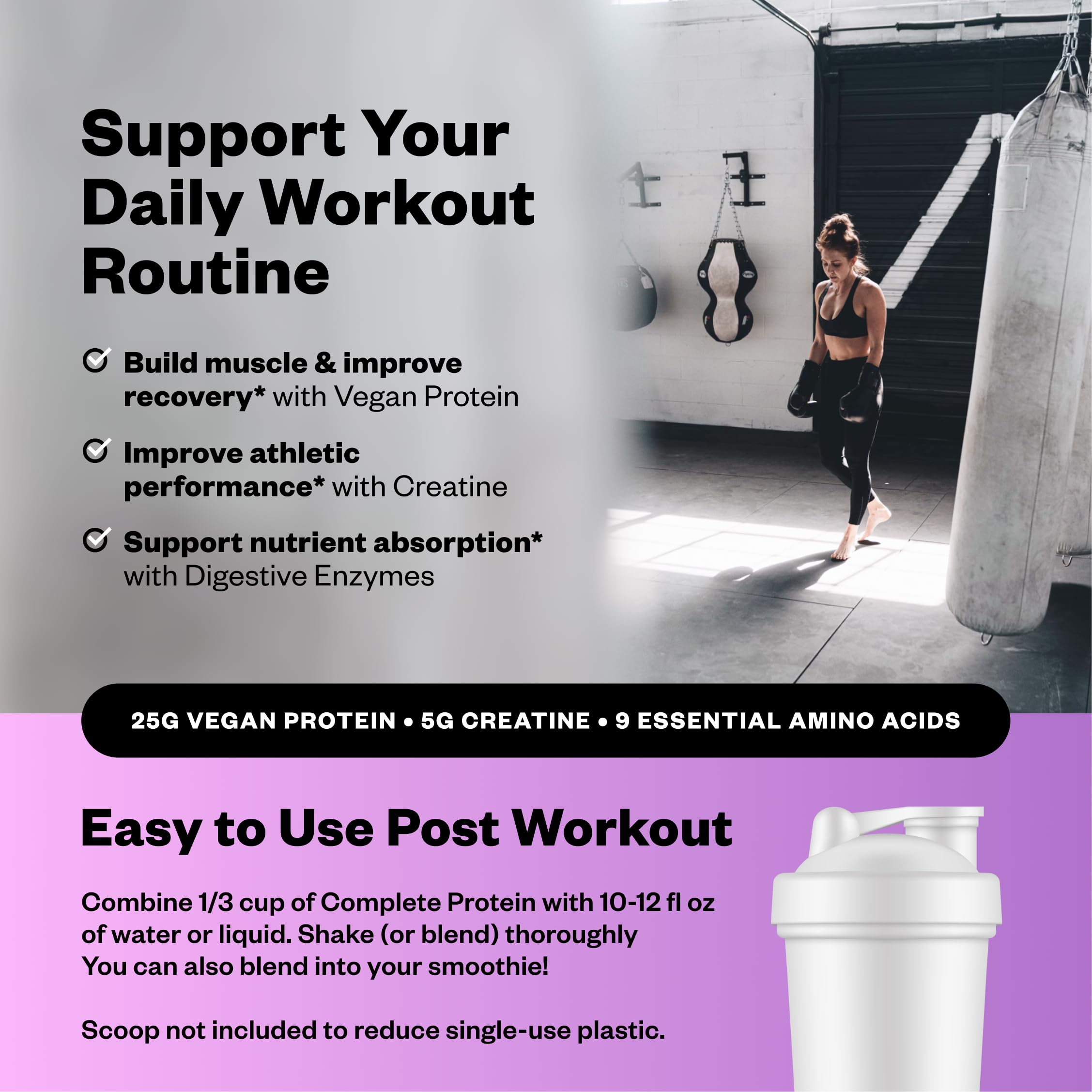 RNWY Complete Protein, 25g Yeast Protein + 5g Creatine Monohydrate, Vegan, Dairy-Free, Informed Sport Certified, Post-Workout Recovery for Endurance Athletes, Chocolate, 21 Servings — Amazon image 2