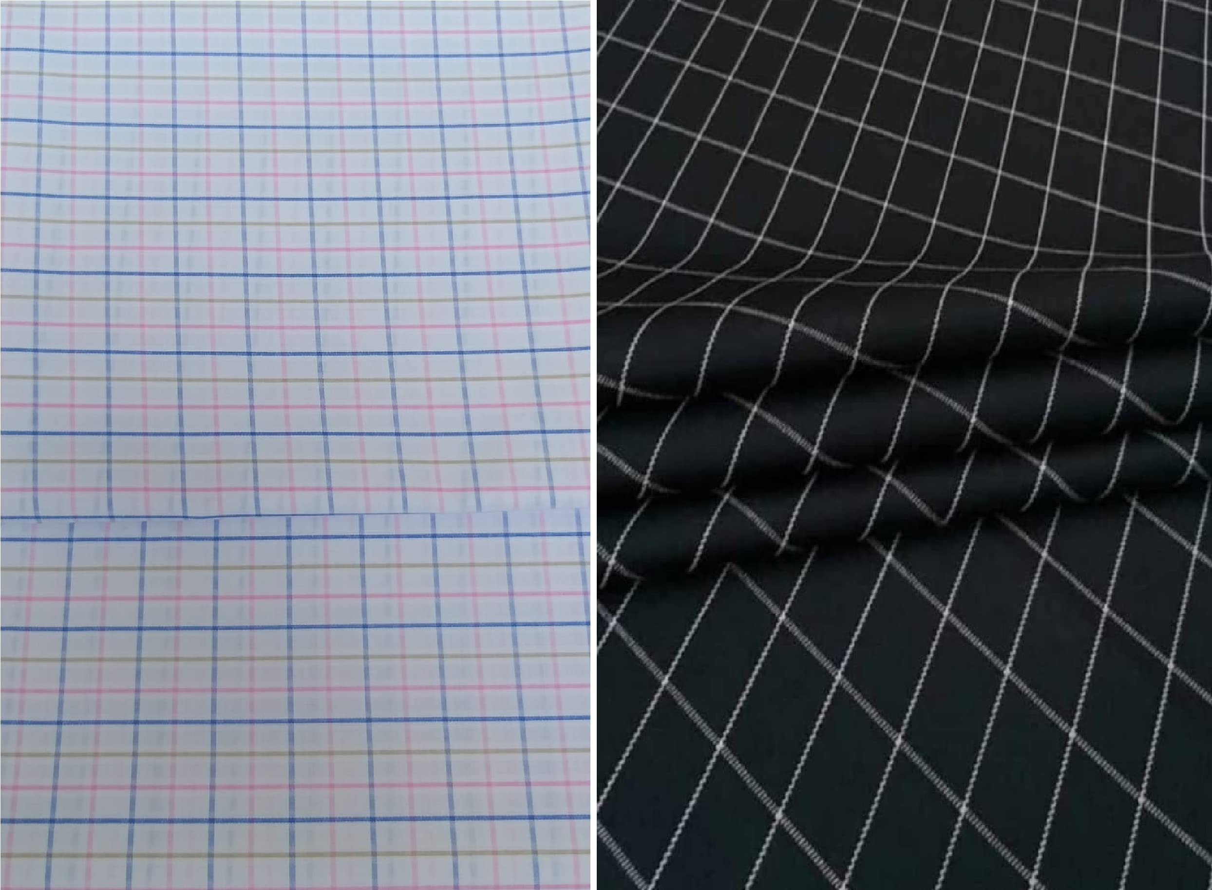 Pri & Su CottLinns Combo fo Cotton Checkered Shirt Fabric 70000434 & Trouser 90027-image-48