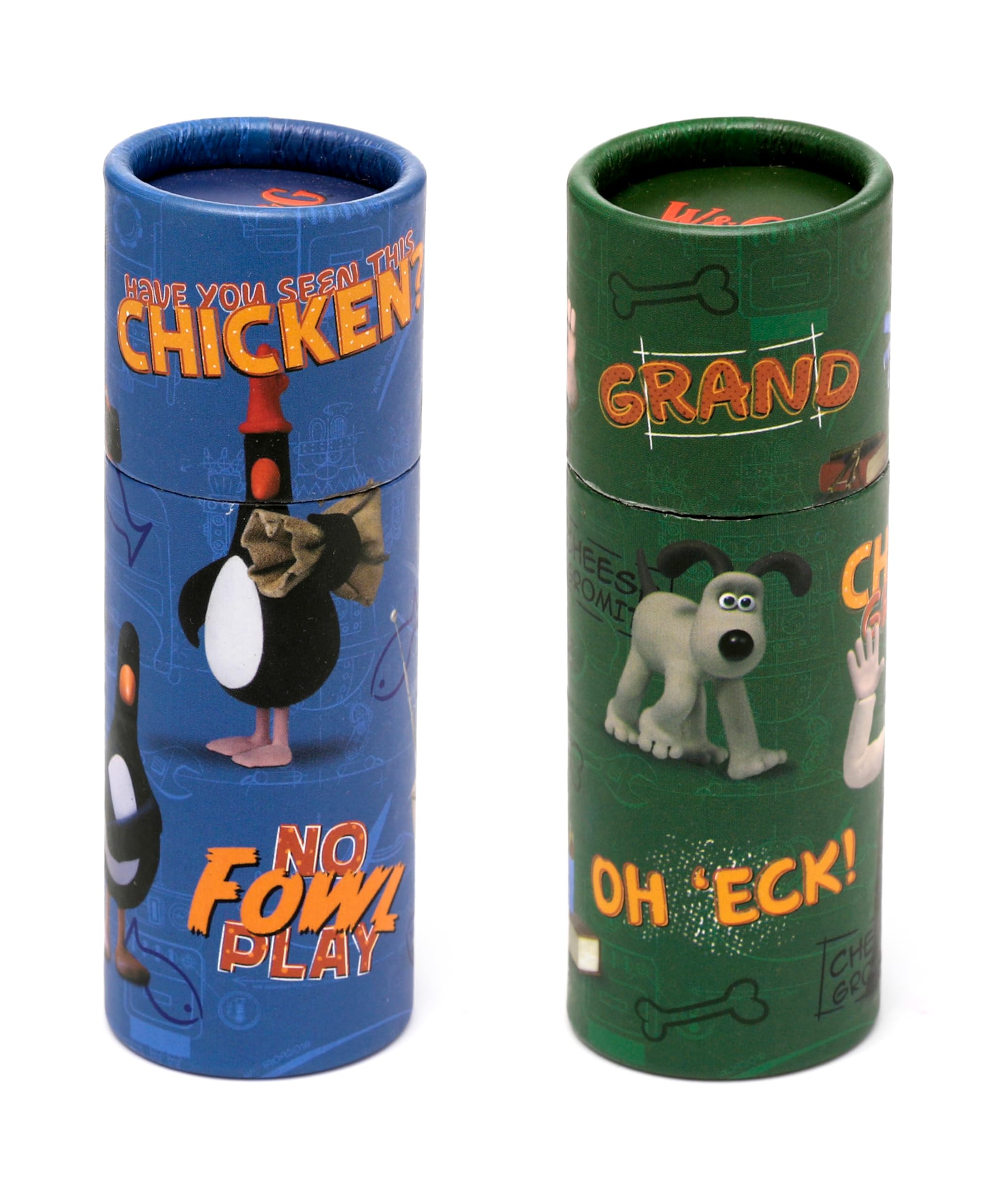 Puckator Wallace & Gromit Pencil Pot with 12 Colouring Pencils - Cute Stationary - Coloured Pencils - School Stationary - Pencil Roll - Colouring Pencil - Color pencils - Coloured Pencils for Adults