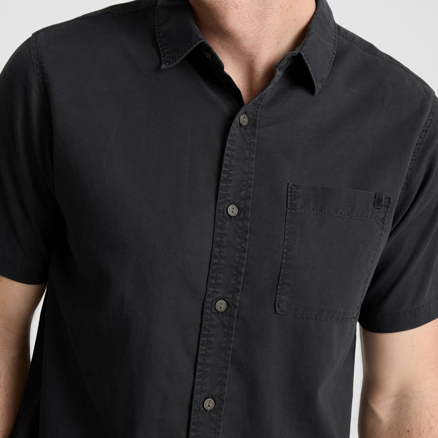 Roark Made to Fade Mens Button Down Short Sleeve Shirt – Casual Summer Shirt, Lightweight Pigment Dyed Vacation Shirt for Men - Image 10