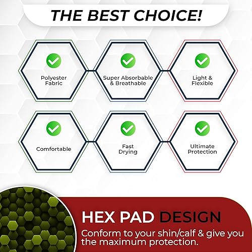 Miniatura 6 de Espinilleras de fútbol para niños y jóvenes, equipo protector de fútbol para niños, niñas, adultos, hombres y mujeres, manga de compresión de
