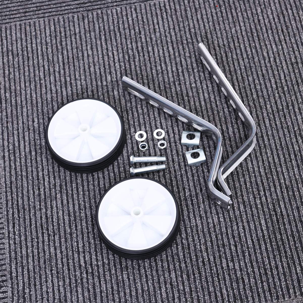 NOLITOY Kids Bike Training Wheels Kids Bicycles Kids+bicycles Bike Stabilisers Kids Training Wheel Mute Accessories White Child Bicycle