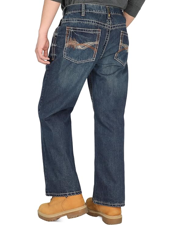 BOCOMAL FR Jeans for Summer Relaxed Fit Boot Cut Lightweight EX-Soft Denim by BOCOMAL - Used condition - Image 3