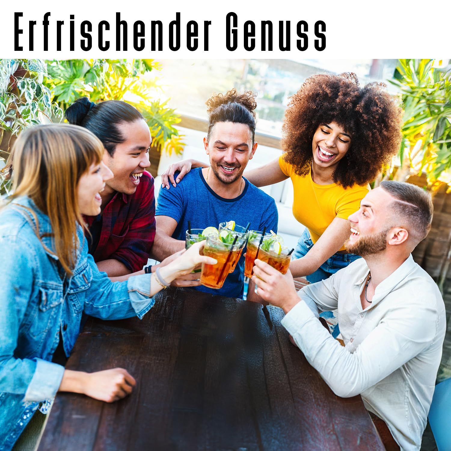 INSTICK Ice Tea Zuckerfreies Instant-Getränk (Eistee Bundle L) - 96 Sticks - 1 Stick für 1,5-2,5 L - Veganes Getränkepulver Kalorienarm & Vitamin C - Instant-Pulver