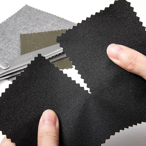 Miniatura 7 de JYTUUL Tijeras de tinta verde de 9.5 pulgadas, hoja de acero inoxidable afilada, tijeras de costura en zig zag para tela, papel y cuero, agarre