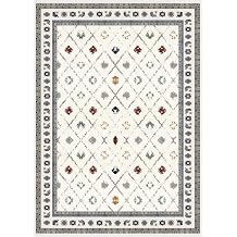 Pamuk Dokuma Taban Kaymaz T y D kmeyen Klasik Hal  Salon Hal s  Mutfak Hal s  Koridor Hal s ,  ok Renkli, 80 x 150cm, KM-625-3