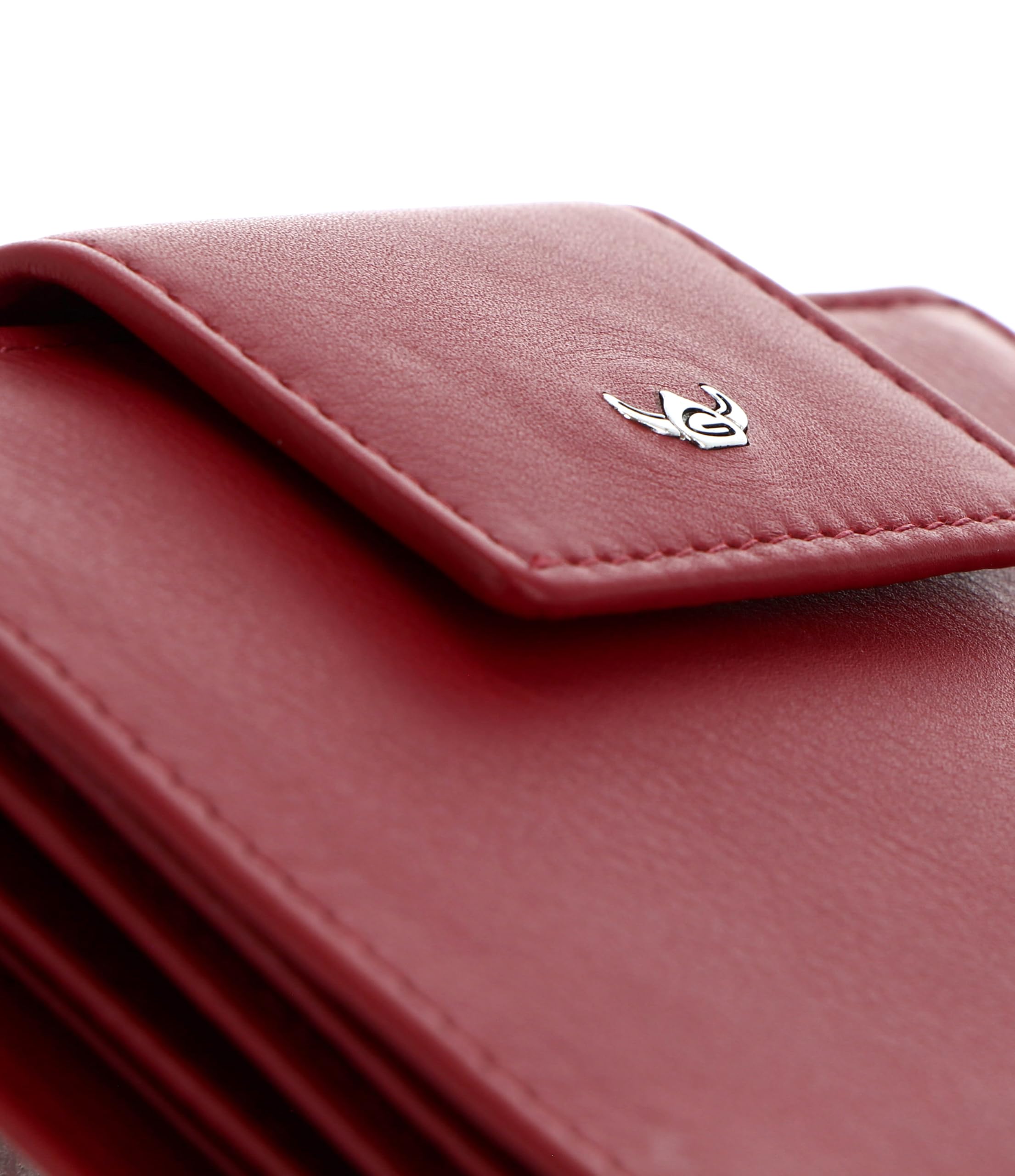 Golden Head Leder Geldbörse Dublin RFID Protect Kombischeintasche mit Riegel 1238 Rot