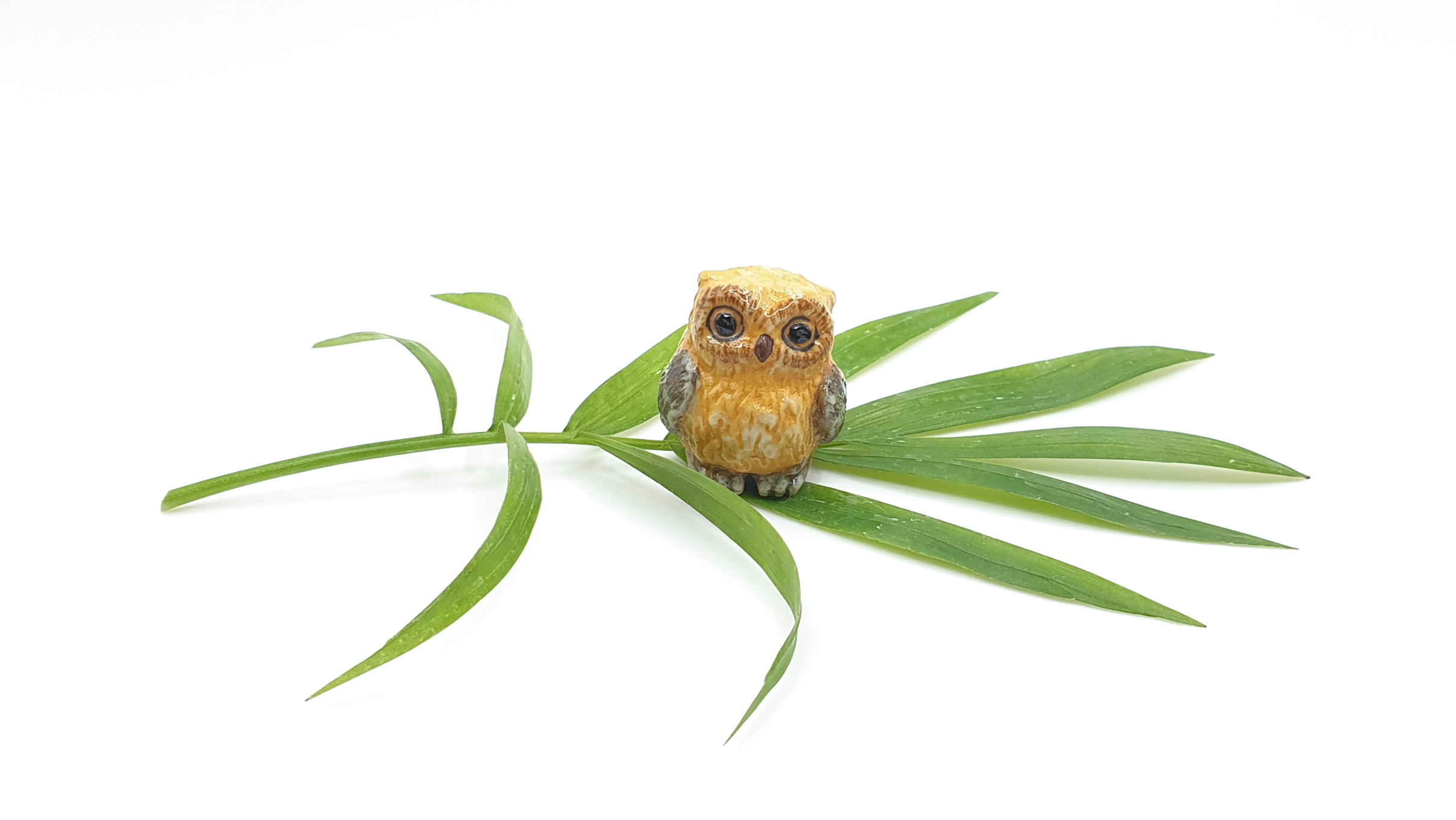 【mimi】 Birds Northern Owl Yellow San-ei 092144 Tori-dango Plush Doll Fukuro Owl | PlazaJapan