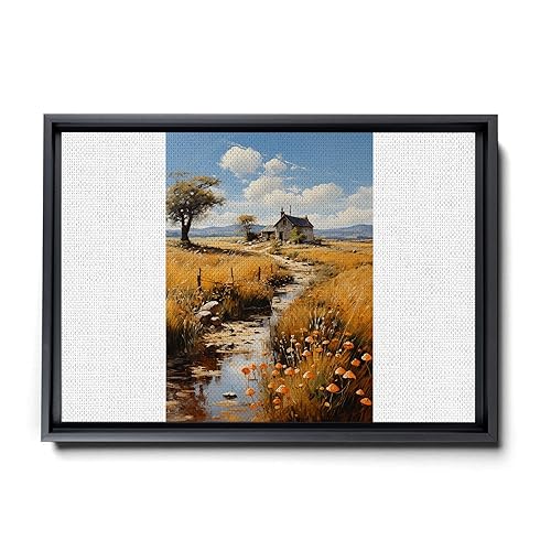 The Bridge at Villeneuve-la-Garenne, 1872,print print Wall Art Print, Nature Framed Gallery Art, Vintage Wall Decor for Living Room