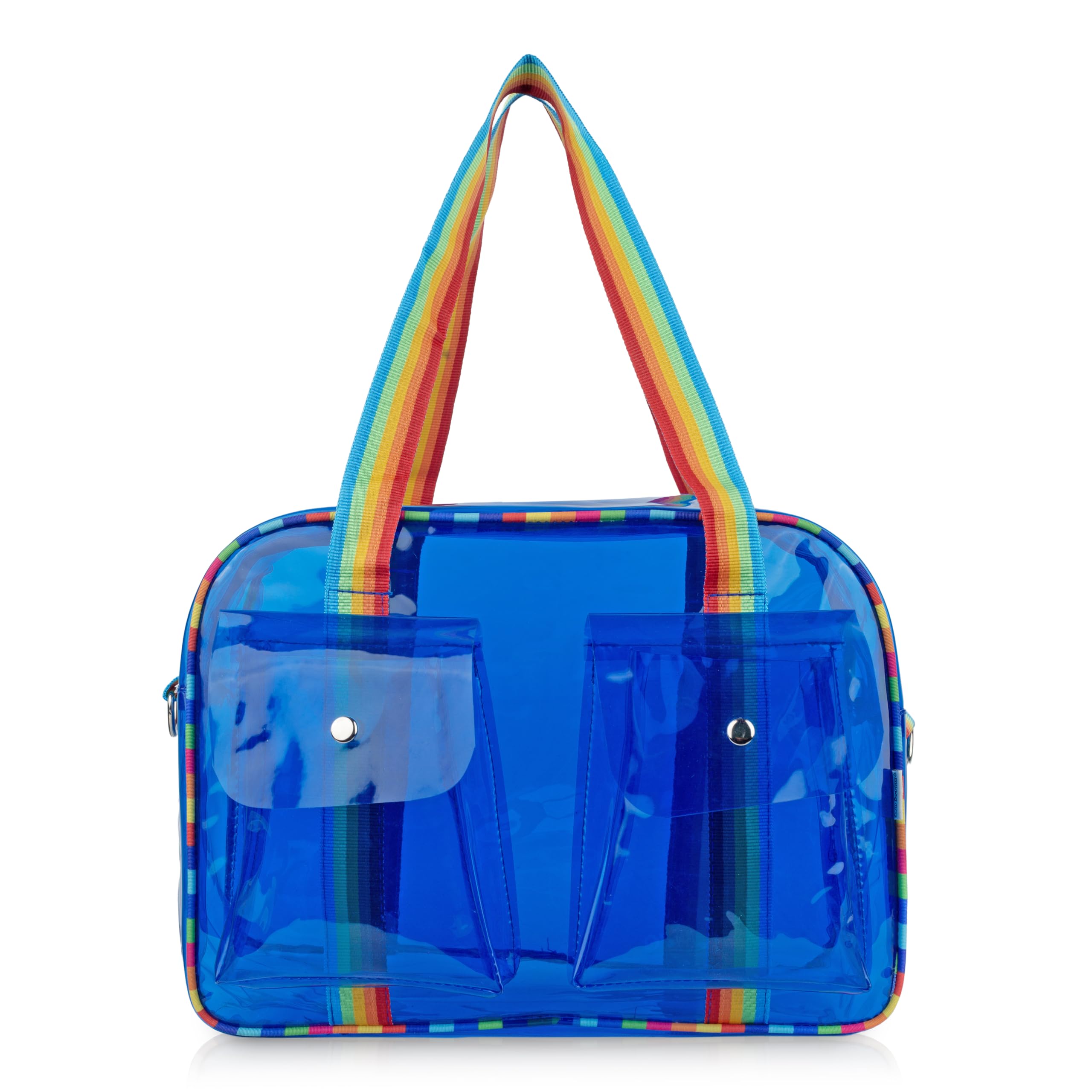 Echo Boomers Blue Jelly Bag, Lightweight, durable, stylish and versatile bag-image-18