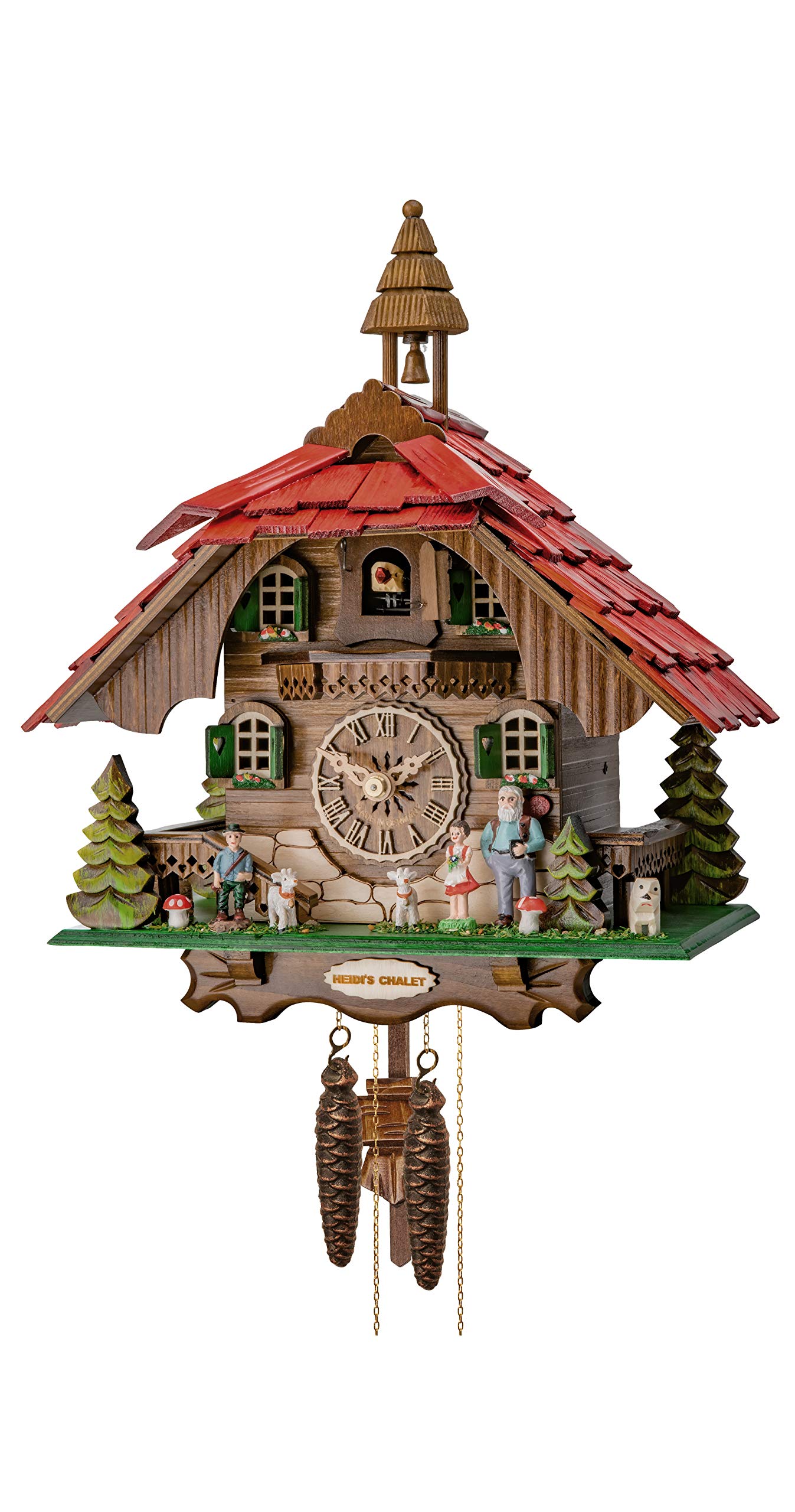 Pendule à coucou Engstler souvenirs d'enfance et chaleur de la Forêt-Noire