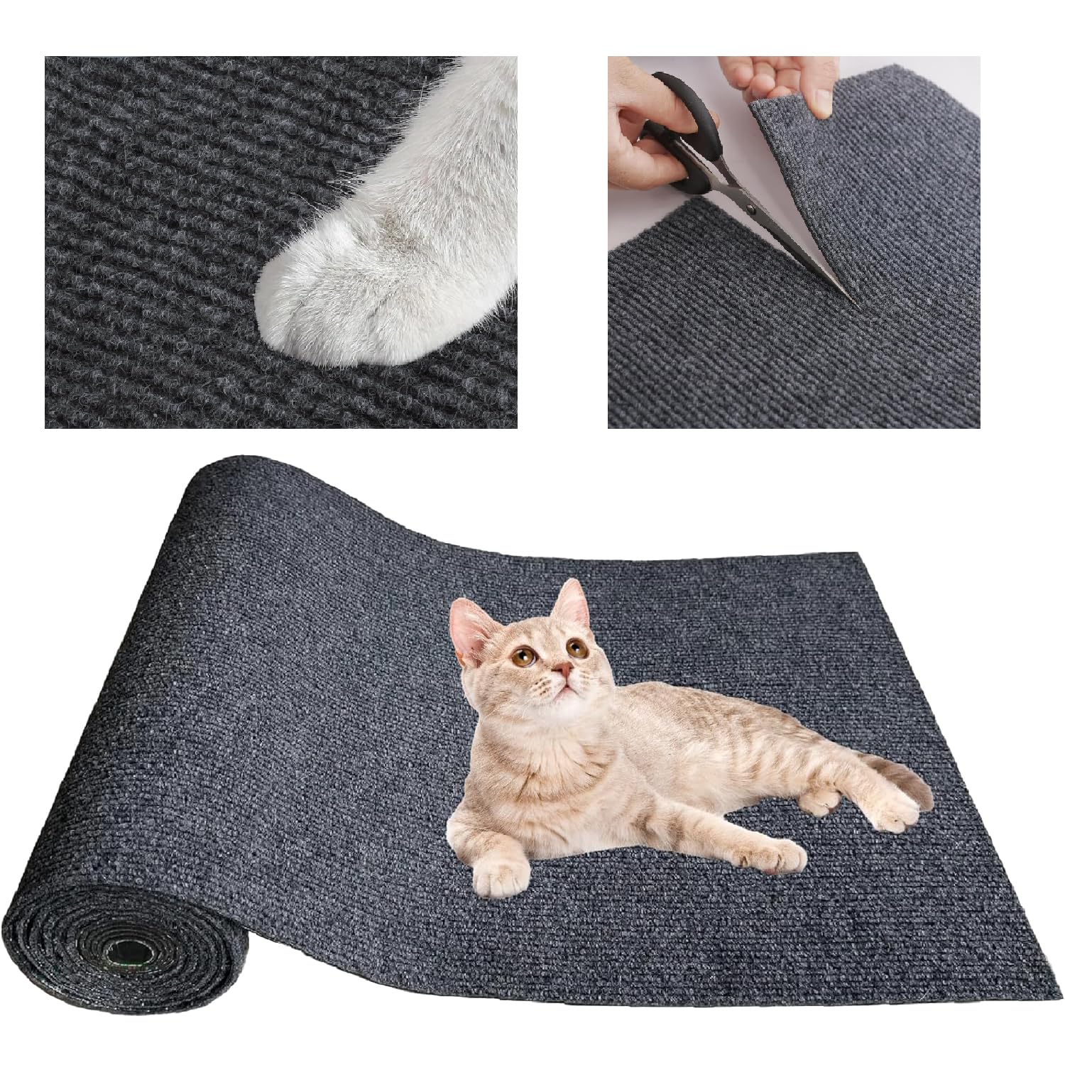 Krabmat 40 x 200 cm, Zelfklevende Krasbescherming voor Kat