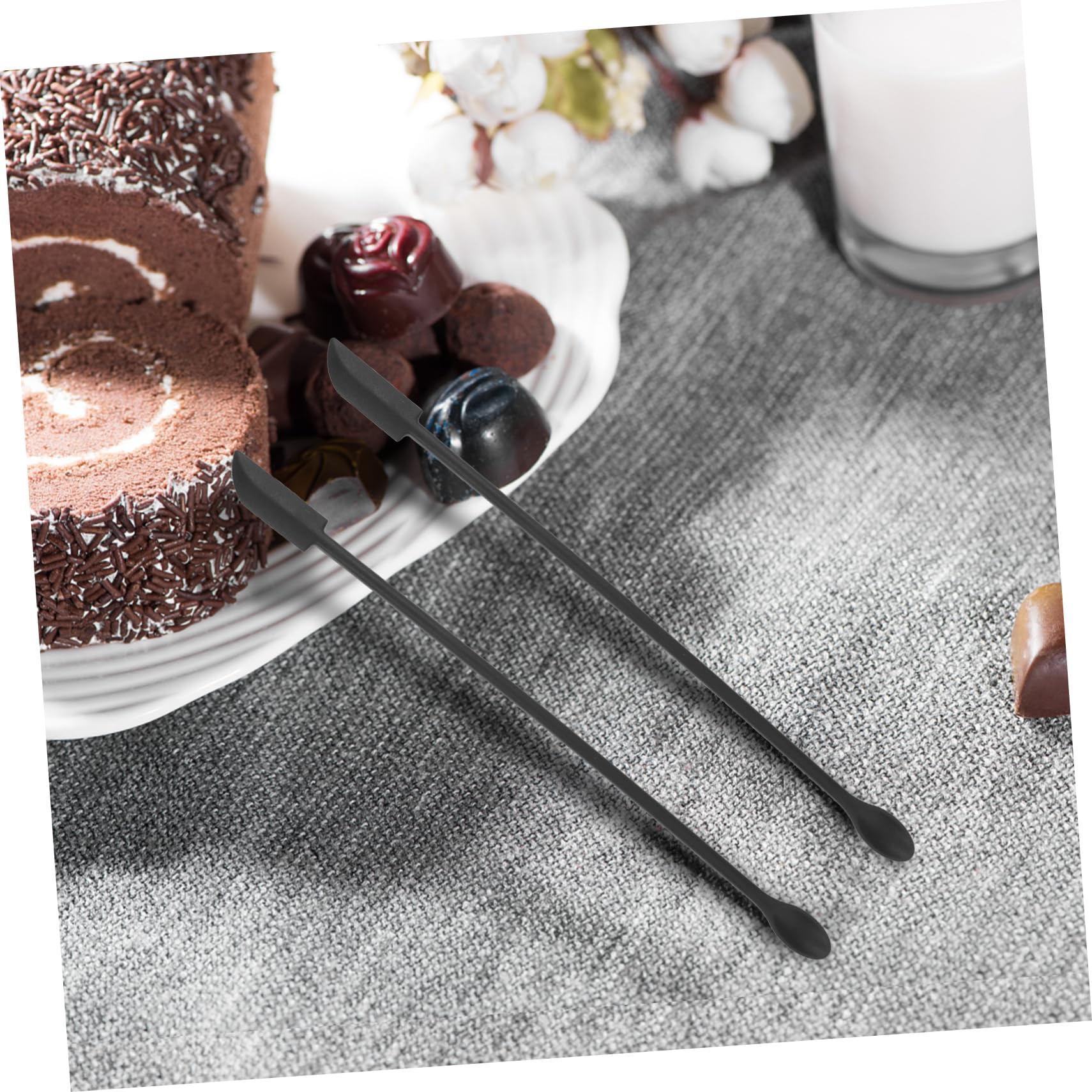 DECHOUS 24piezas Espátula De Para Maquillaje y Cocina De Herramienta Flexible Para Jars y Cosméticos Para y Aplicar y Loción