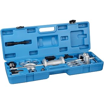 DAYUAN 17-Piece Wheel Hub Puller Wheel Bearing Puller Wheel Hub Puller Set Wheel Bearing Tool with Slide Hammer