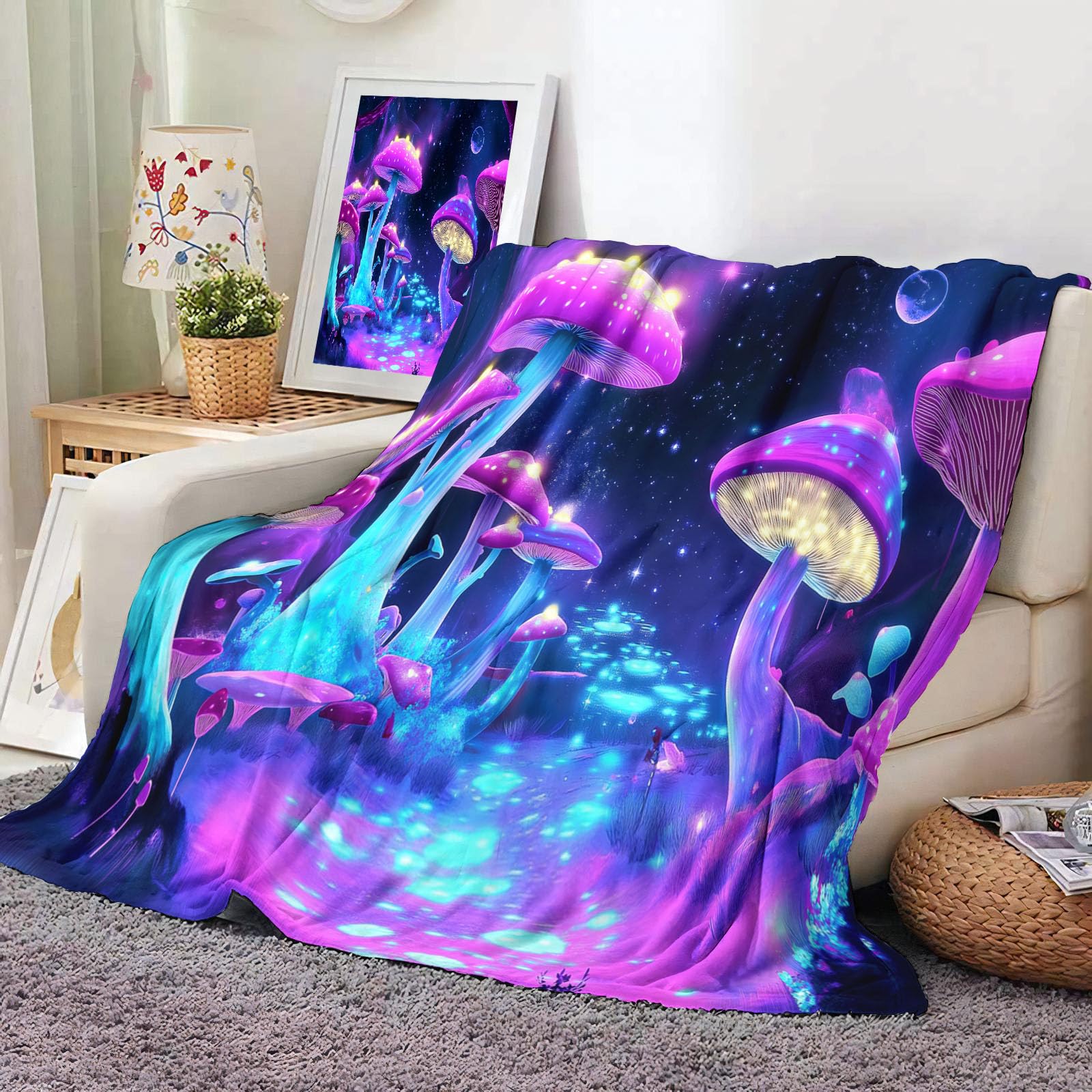 Couverture dessin animé fantastique pour remplacer votre plaid lourd par une flanelle douce