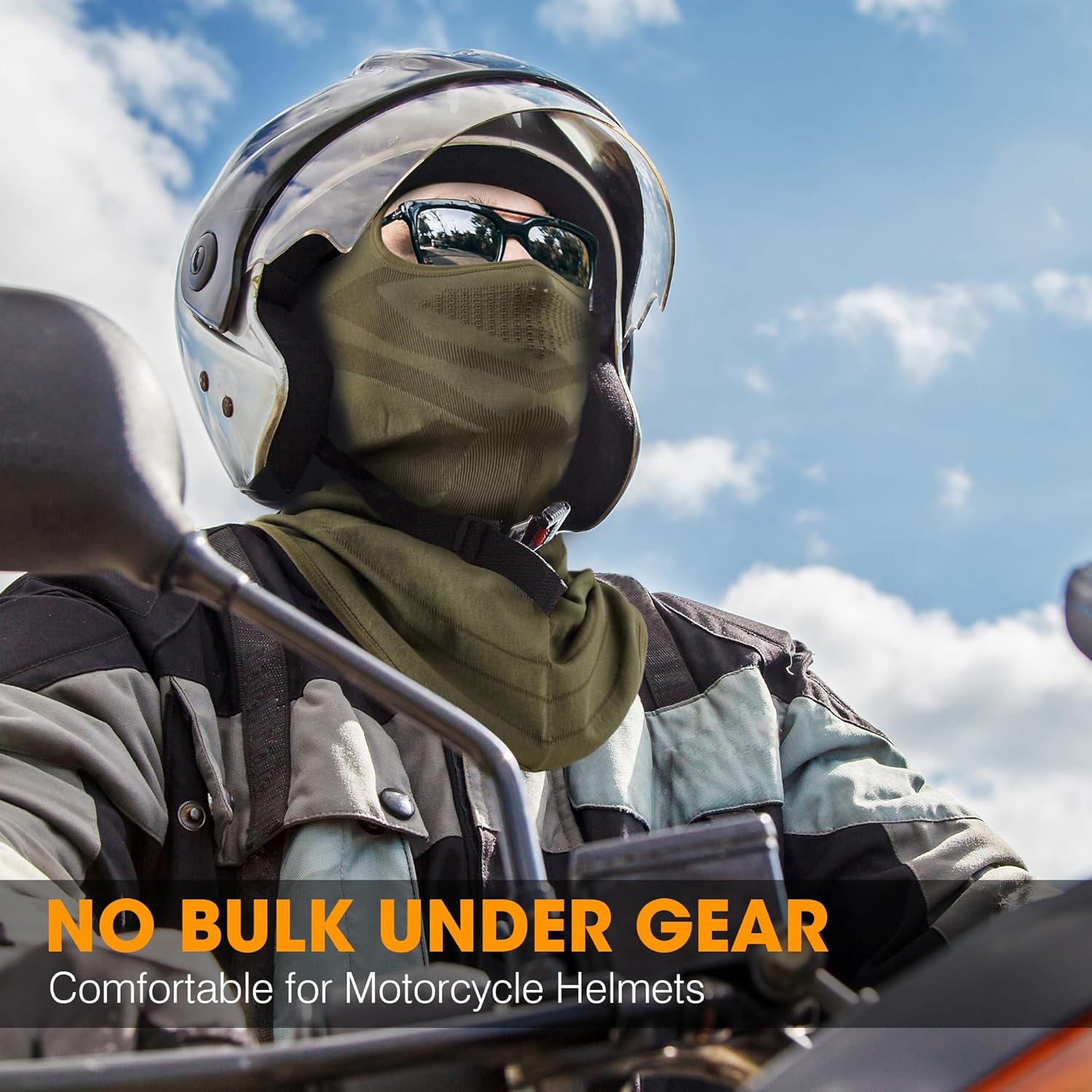 WTACTFUL Breathable Motorcycle Balaclava Ski Face Mask for Men Riding Racing Snowboard Cycling - Image 5