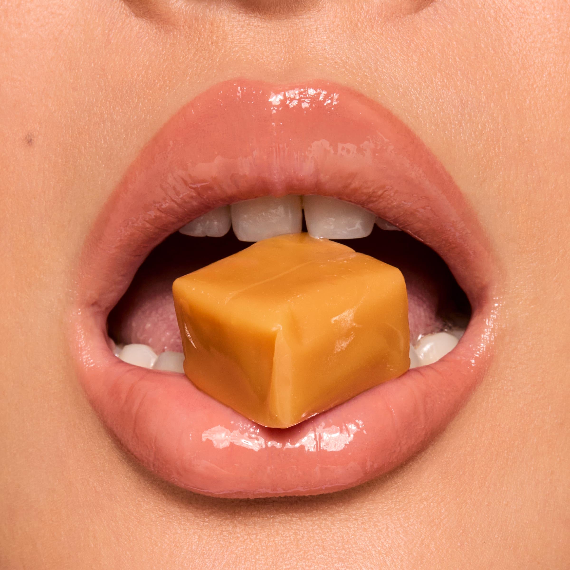 ColourPop Fresh Kiss Glossy Lip Balm - Hydrating Lip Care Enriched with Peptides, Hyaluronic Acid, Shea Butter & Vitamin E for an Ultra-Cushiony Formula - (0.49 oz): Caramel Latte