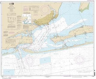 NOAA Chart 11383: Pensacola Bay, 34.8 X 42.2, Traditional Paper