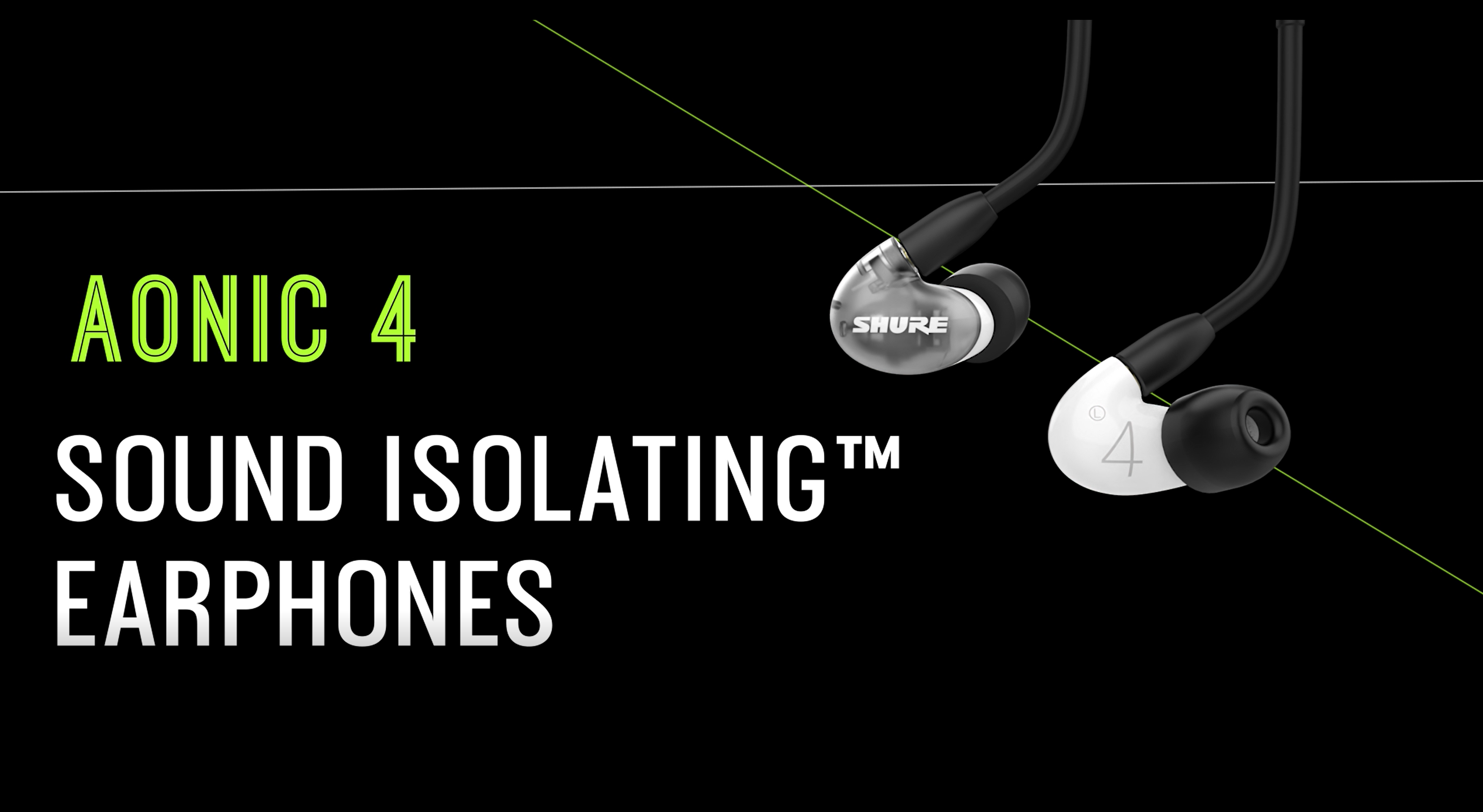 Amazon.com: Shure AONIC 4 Wired Sound Isolating Earbuds, Detailed