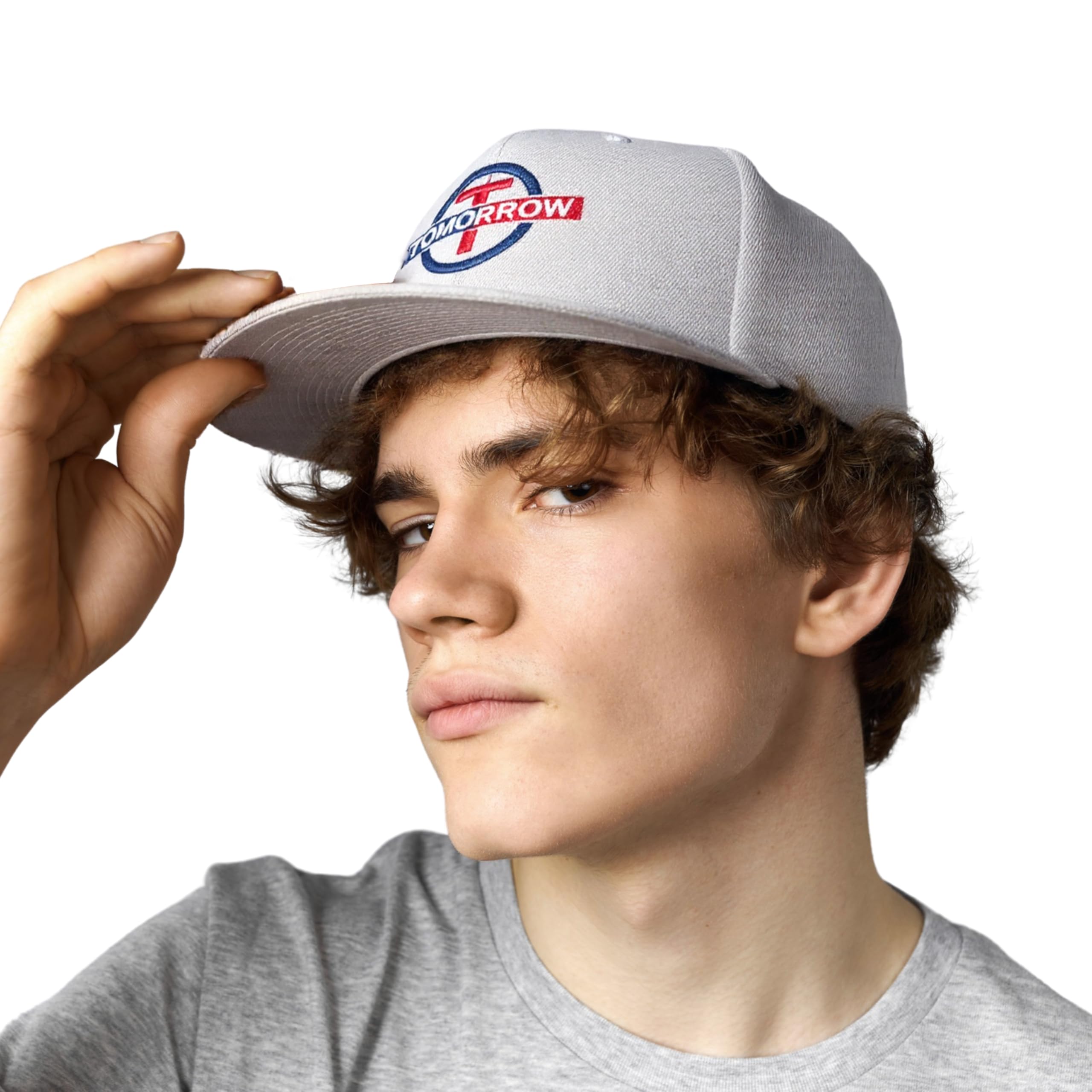 Tomorrow Hip-Hop Cap for Men | Adjustable Flat Brim Hat | Cool Streetwear Hat Style | Men Classic Flat Brim Hip-Hop | Classic Snapback Cap | Snapback Cap for Men