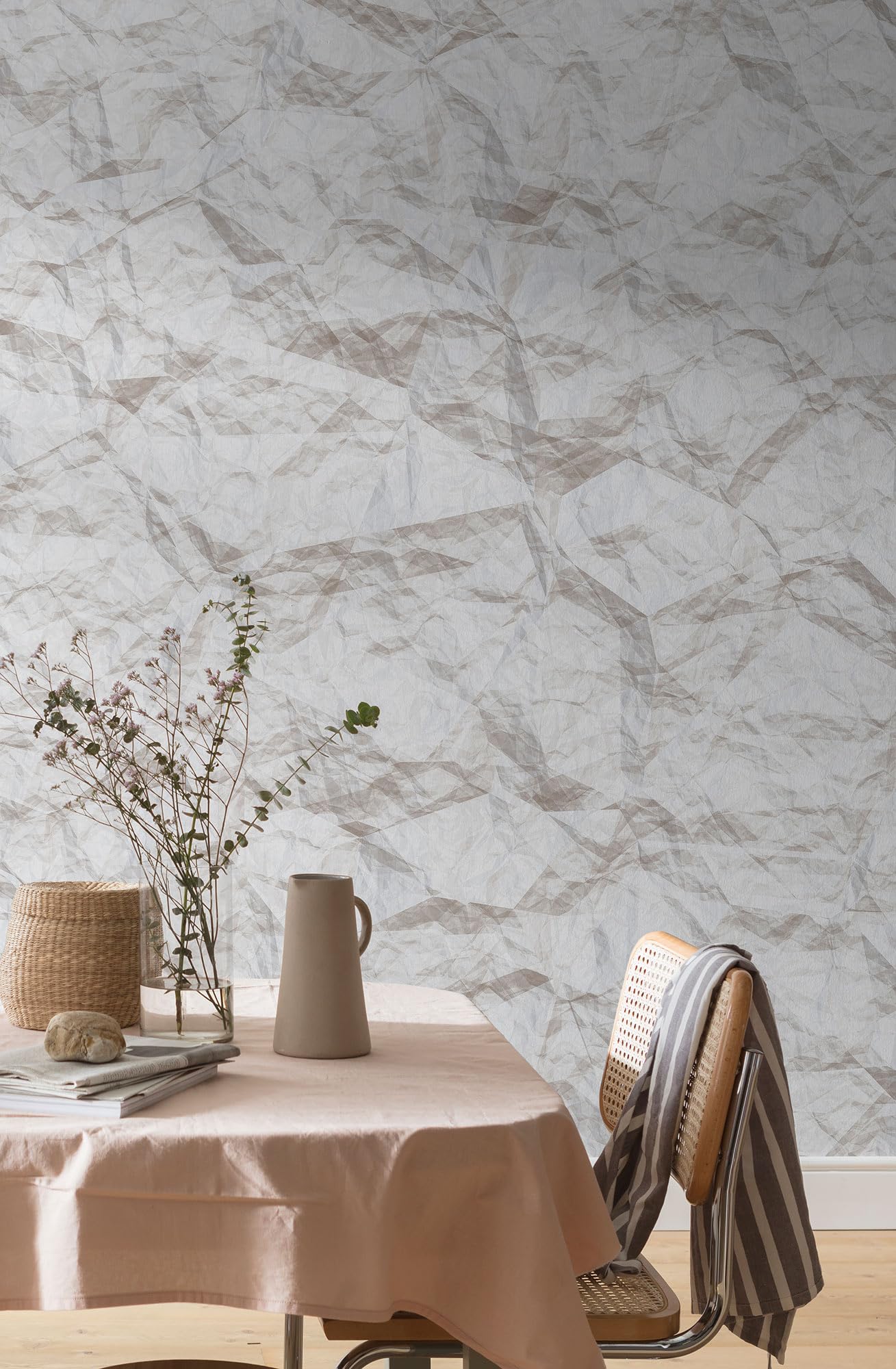 Komar Fleece Photo Wallpaper, Crumpled, Size 300 x 250 cm (Width x Height) - Image 2