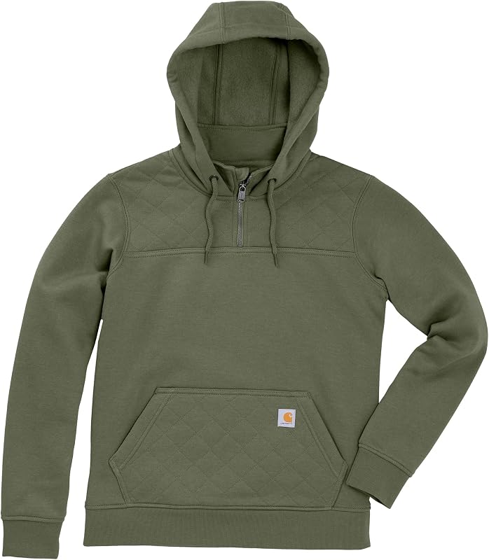 Carhartt Women's Paxton Quilted Quarter Zip Sweatshirt