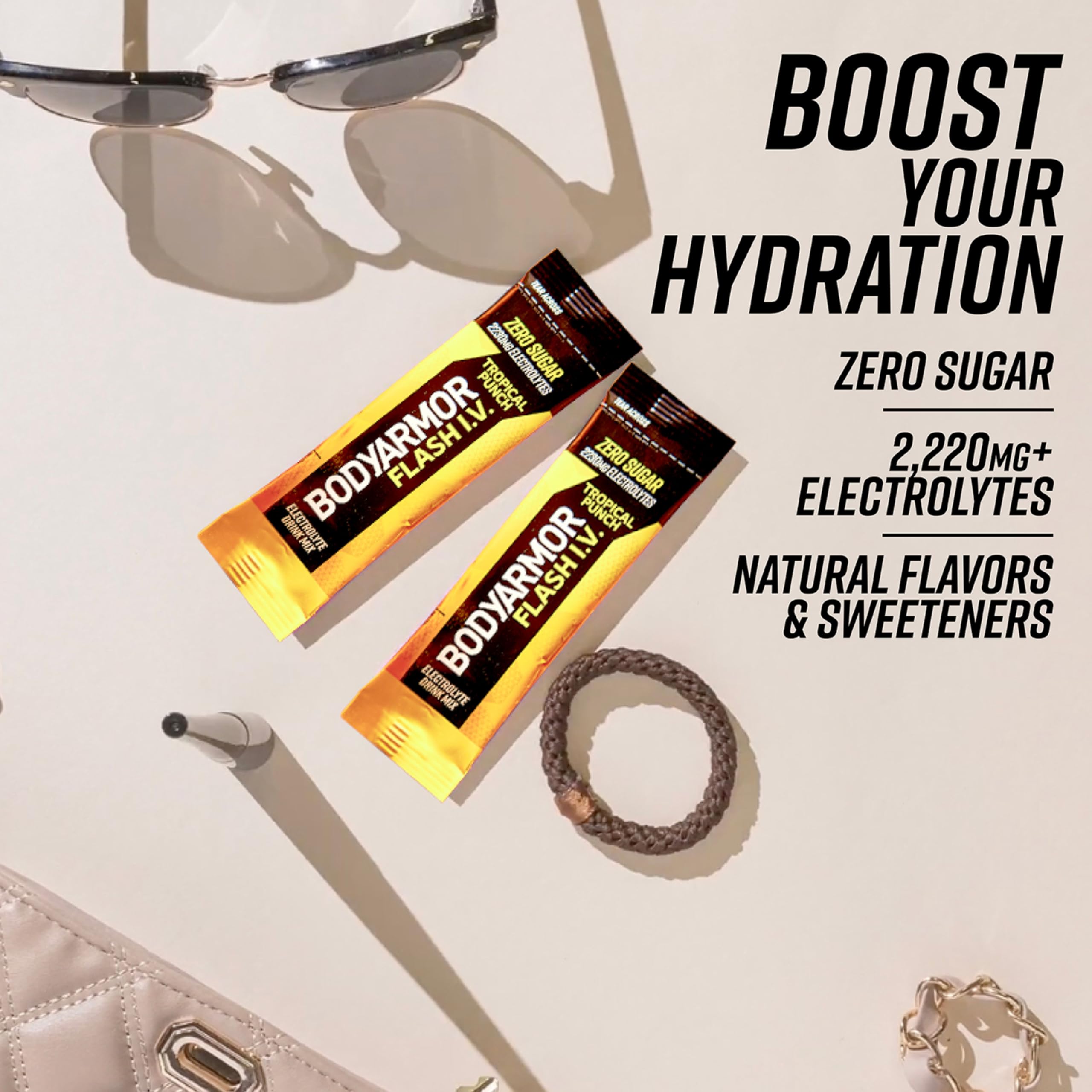 BODYARMOR Flash IV Caffeine + Zero Sugar Electrolyte Mix, Variety Pk, 15 Ct — Amazon image 17