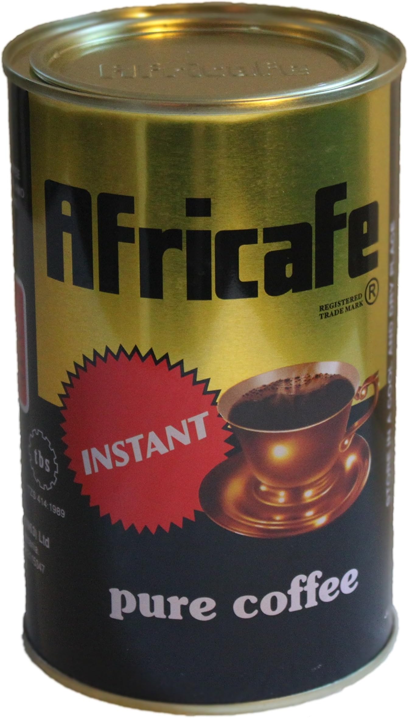 Africafe Instant Coffee Large Tin - 250 Grams