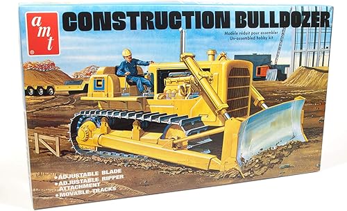 AMT Kit de modelo de niveladora de construcción a escala 1:25, blanco (AMT1086)