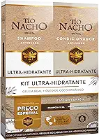 Tio Nacho Ultra Hidratante Antiqueda Kit Shampoo E Condicionador, Restaura 100% Da Hidratação Perdida, Tratamento Capilar Completo Para Cabelos Secos E Danificados, 415 Ml X 2 (2 Pack)