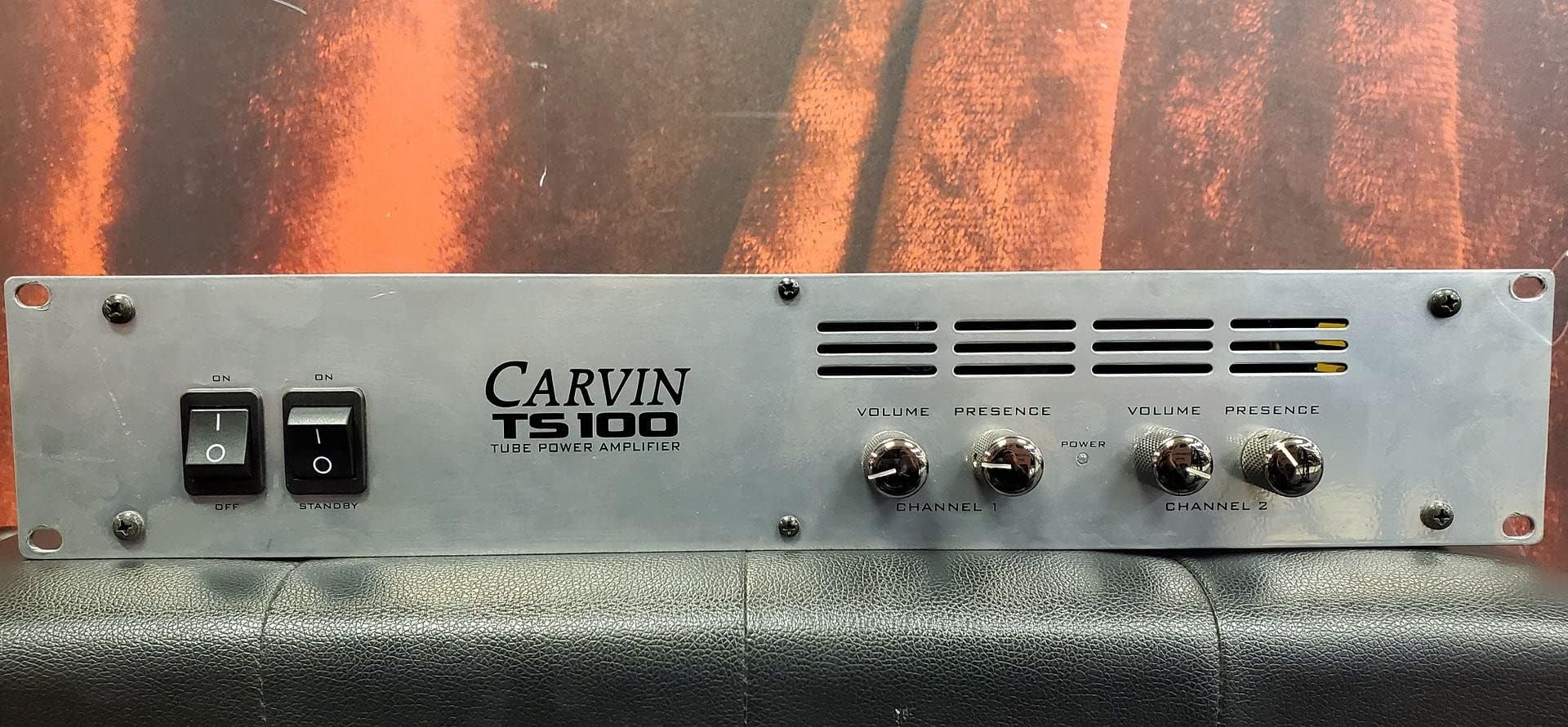 Carvin Audio TS100 100W 2 Channel Tube Power Amplifier for Guitar