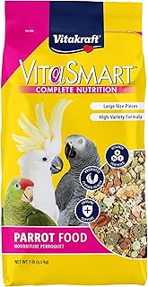 Vitakraft Vita Smart Parrot Food, 7 lb