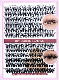 Extensiones de pestañas en racimo D de 10-16 ...